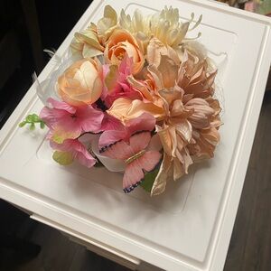 Fascinator Hat White derby